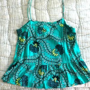 Loft. Size Small. Green & blue.